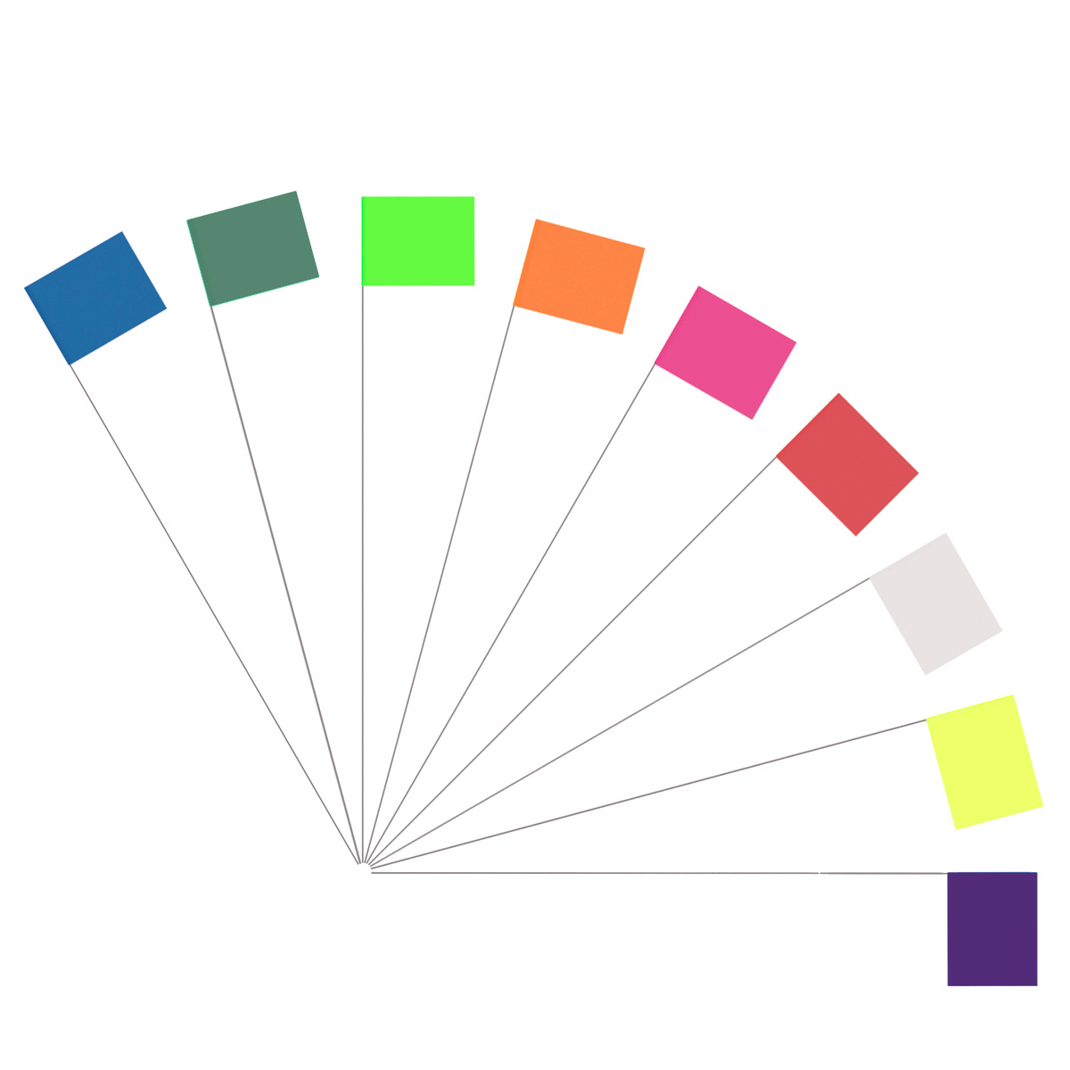 Stake Flagging-4x5x30, Box of 10 bundles Picture